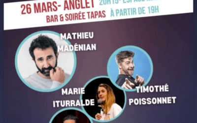 Comedy Club Pays-Basque le 26 mars 2025